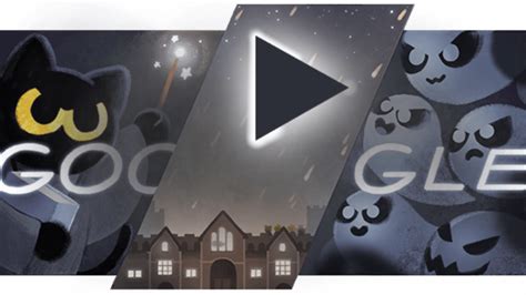 2015 google doodle halloween|google games halloween 2015.